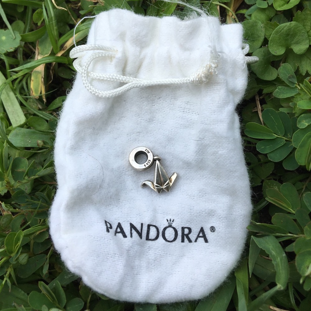 Pandora Japanese Paper Crane Charm